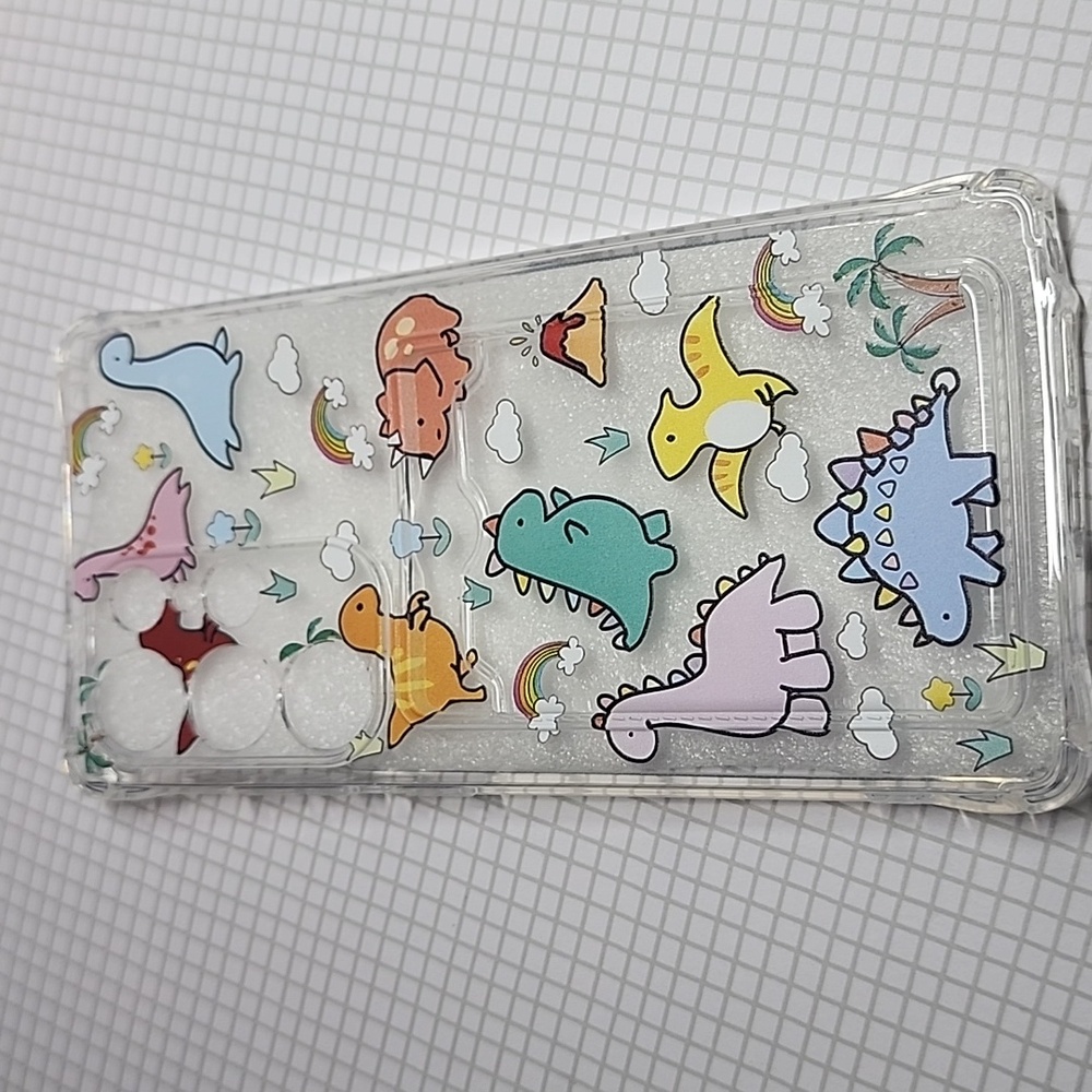 - Brand new Samsung Galaxy S25 Ultra   Clear Dino Silicone Phonecase